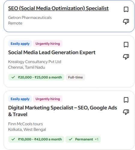 AI-Driven Digital Marketing internship jobs in Canberra