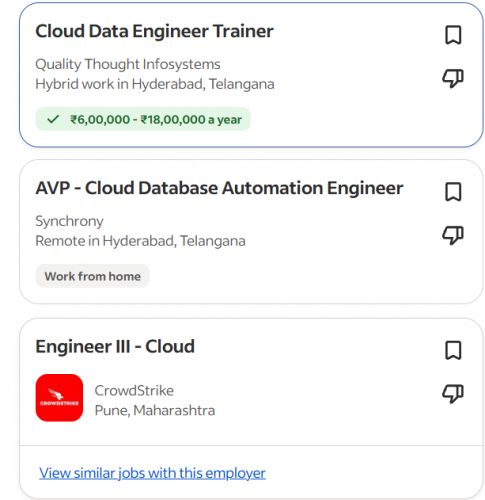 AI for Cloud Computing internship jobs in Rockhampton