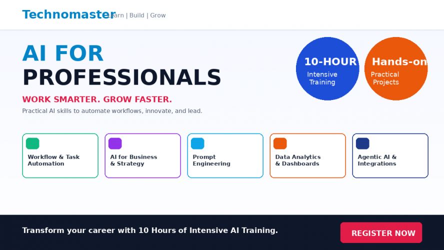 AI for Professionals Training in Bendigo