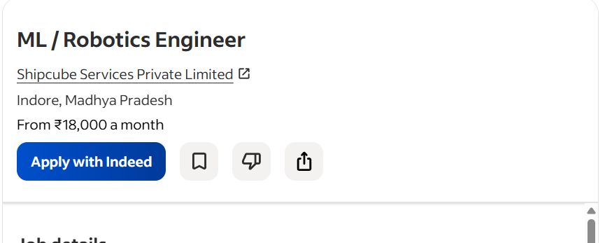 AI ML ROBOTICS internship jobs in Adelaide