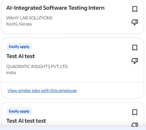 AI Testing & Automation internship jobs in Ballarat