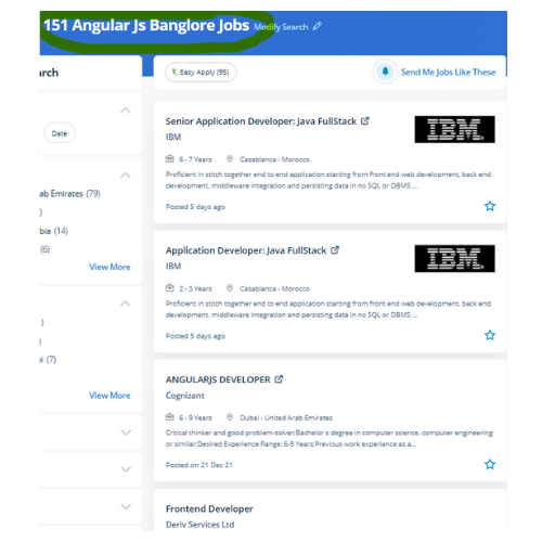 Angular JS internship jobs in Australia