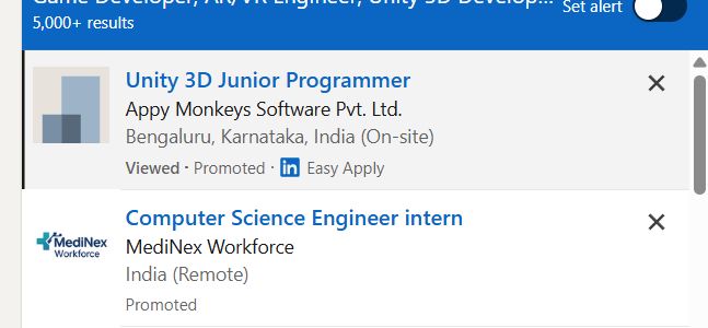 AR/VR Development (Unity) internship jobs in Townsville