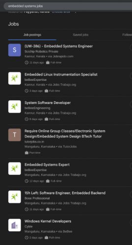 Embedded Systems internship jobs in Cairns
