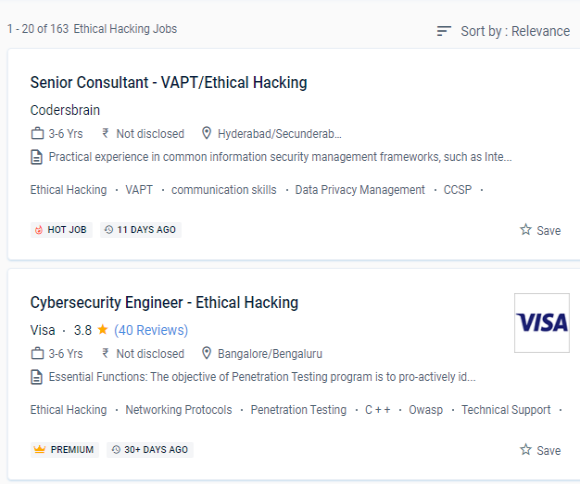 Ethical Hacking internship jobs in Australia