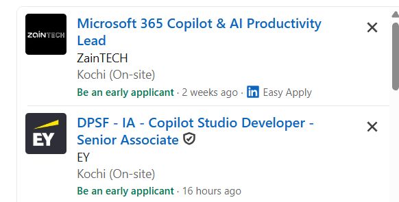 Microsoft Copilot & AI Productivity internship jobs in Townsville
