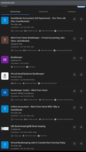 QuickBooks internship jobs in Gold Coast