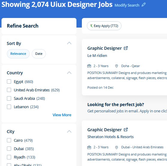 UI/UX Design internship jobs in Australia