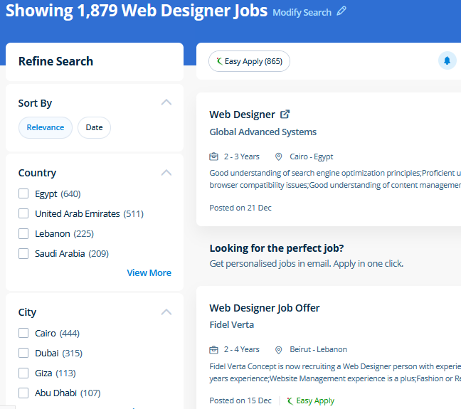 Web Design internship jobs in Australia